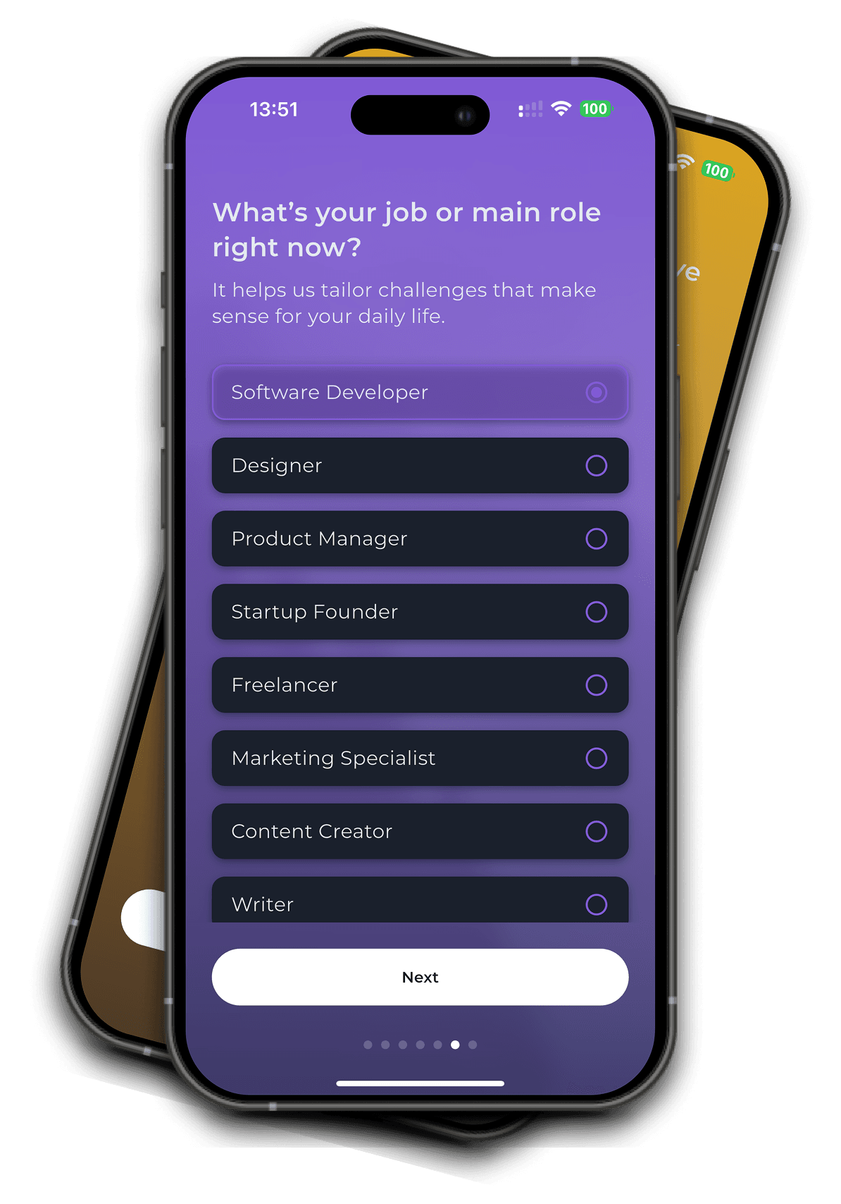 My Daily Challenge fill data