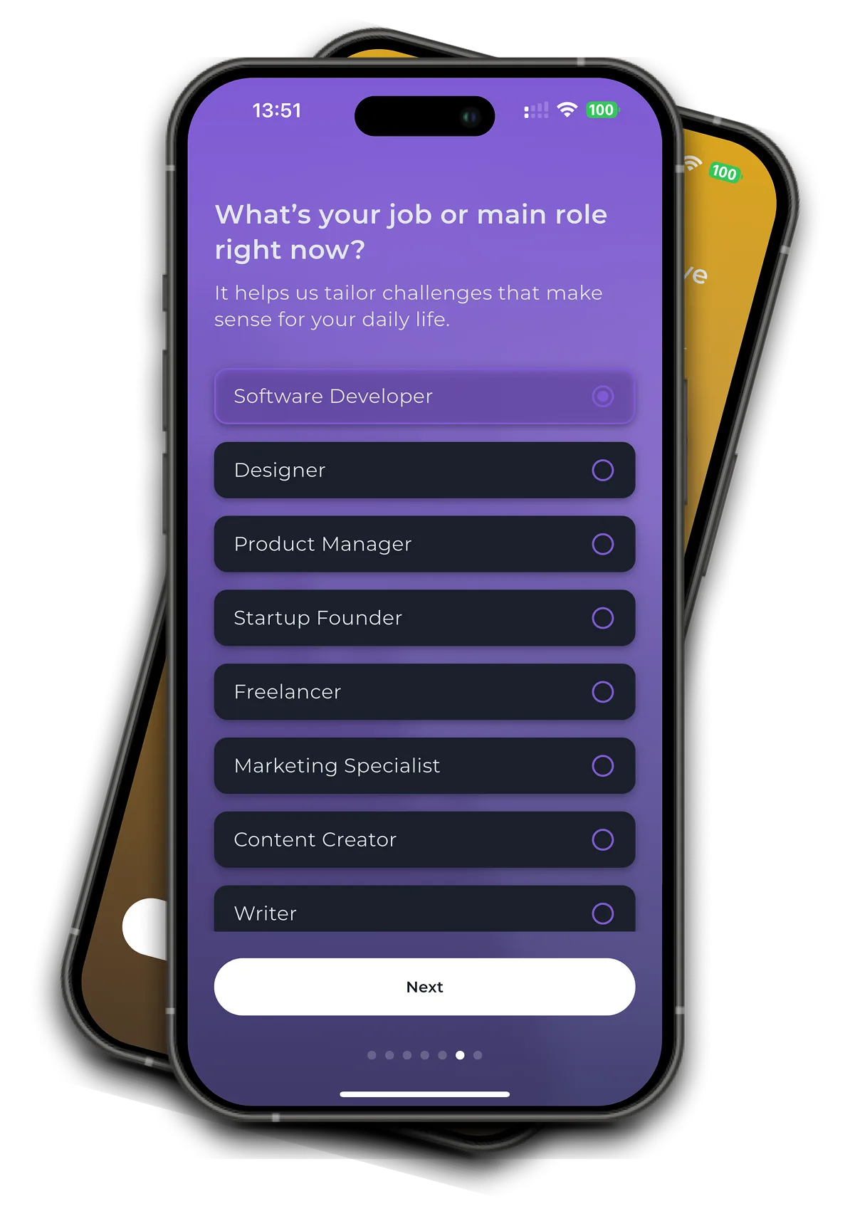 My Daily Challenge fill data